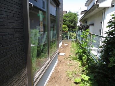 デッキ前