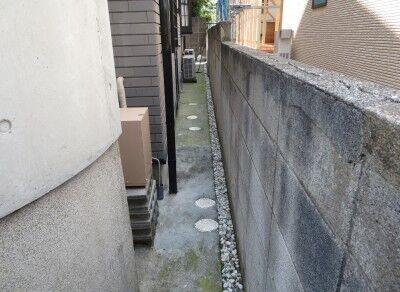 ﾌﾞﾛｯｸ･ﾌｪﾝｽ②施工前